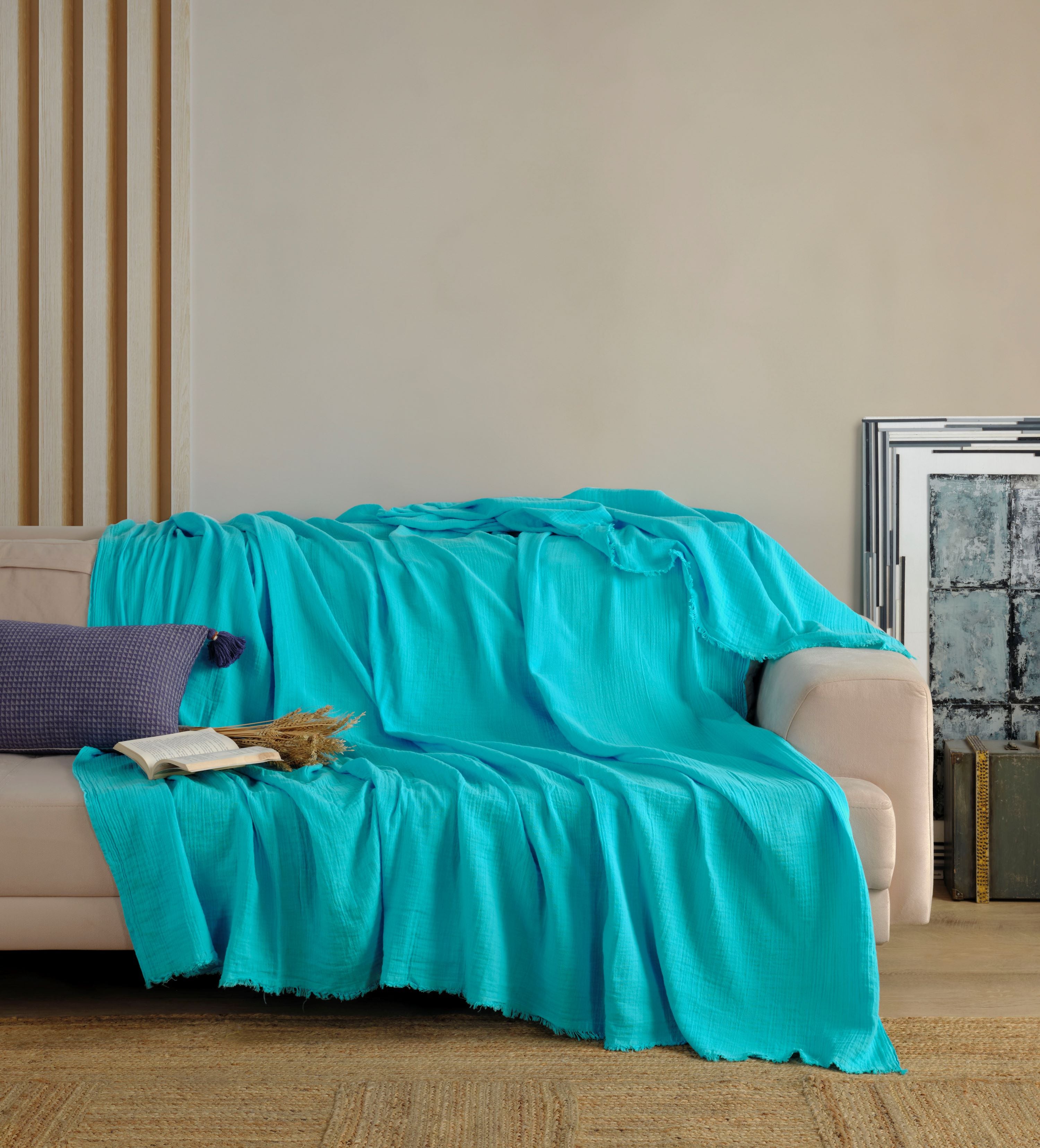 Muslin Blanket / Coverlet / Giant Turkish Towel