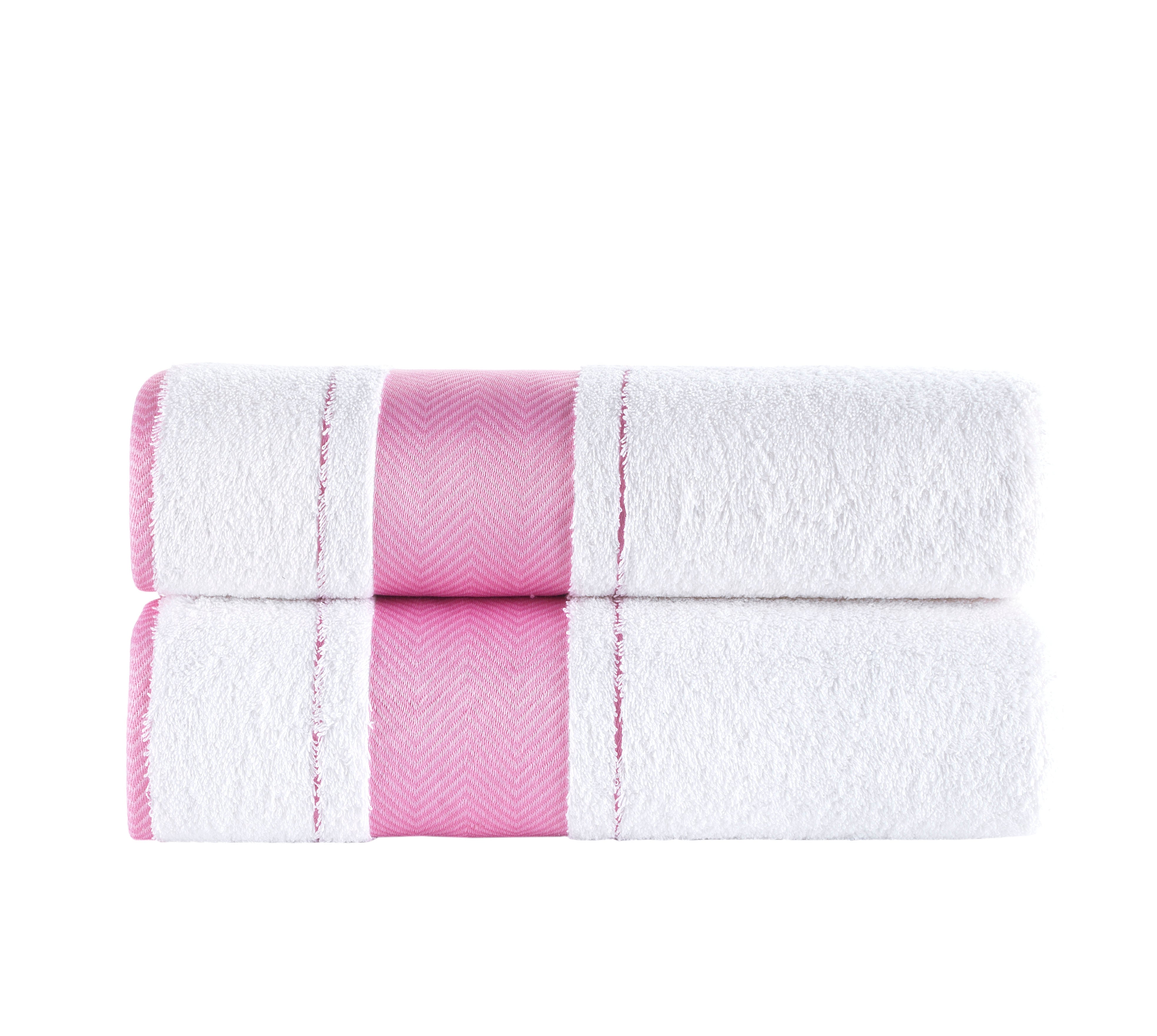 Fishbone Bath Towel - Set of 2