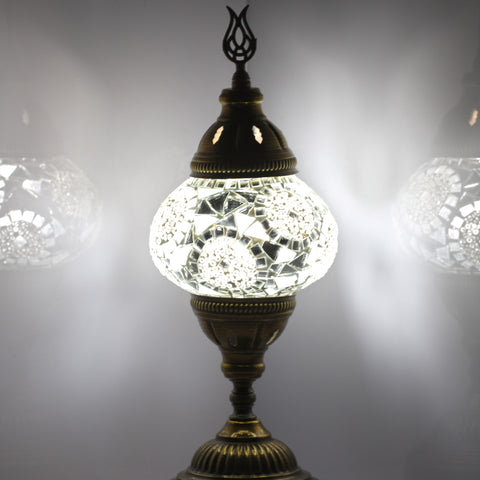 Moroccan Separated Circles Turkish Mosaic Bedside Lamp