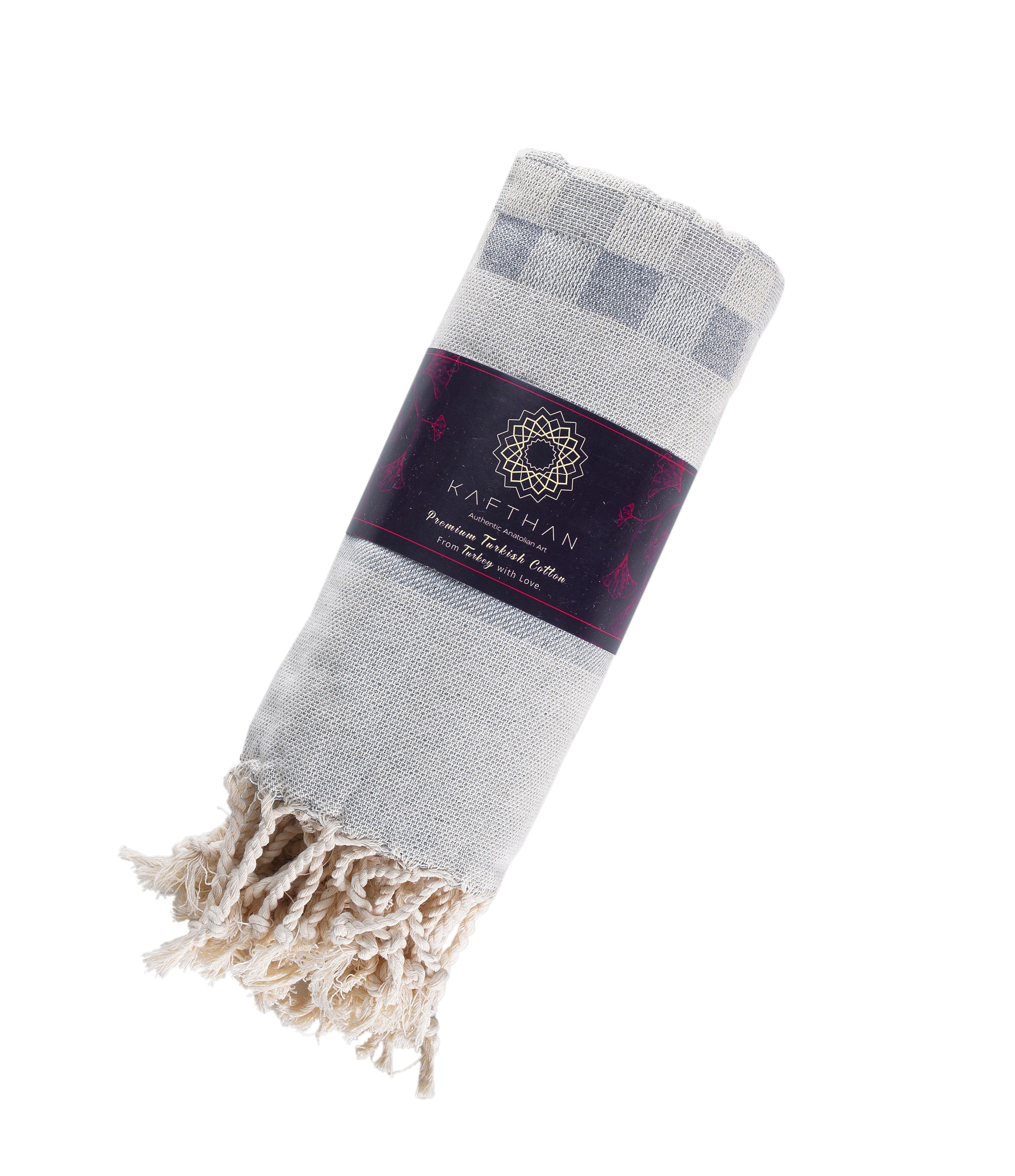 Hera Turkish Towel [Bath & Beach Towels, Lightweight Picnic Blankets] - KAFTHAN